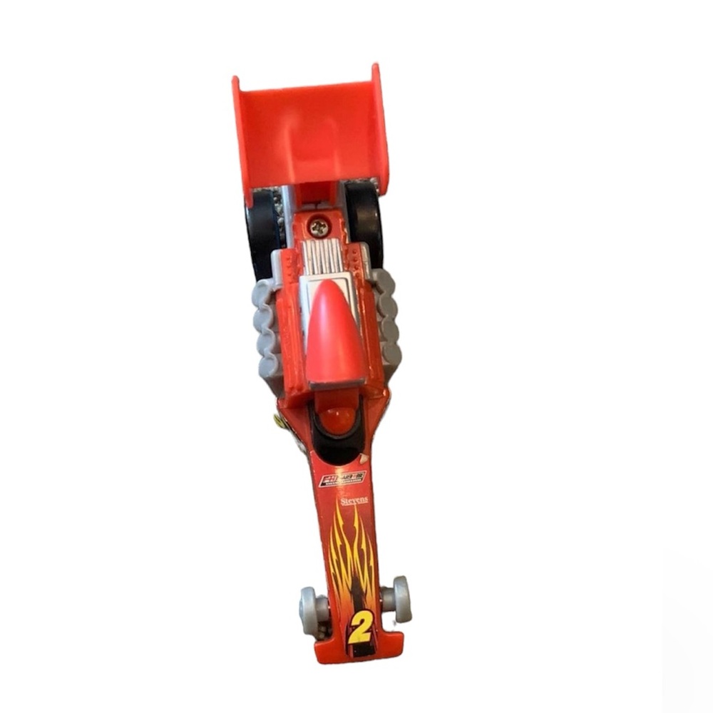 Rare Hot Wheels RED Hyper Dragster Side By Side Crank Em Up Replacemen